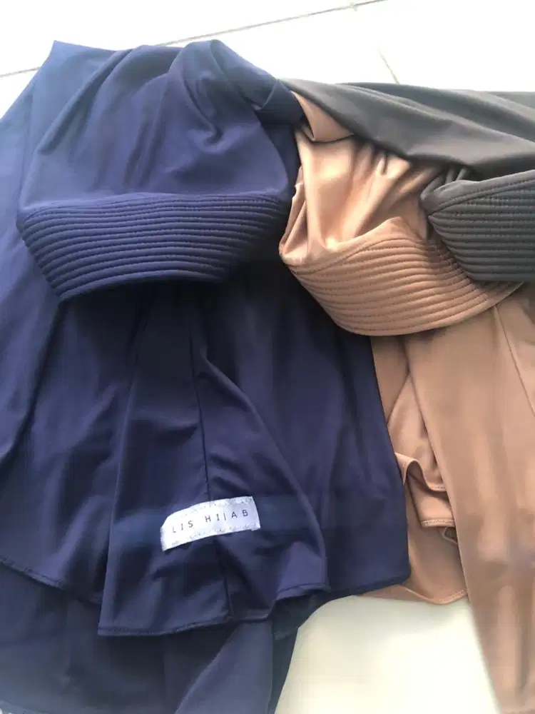 Jilbab bergo Lis hijab 3 pcs