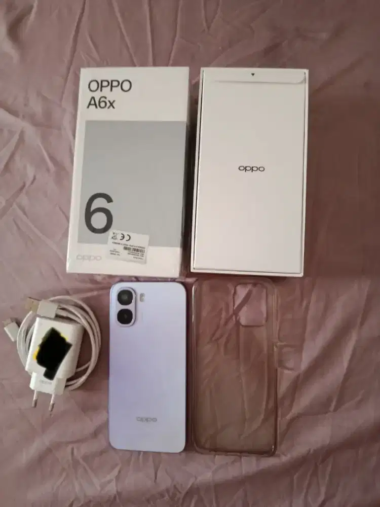 [BU] OPPO A6x RAM 4/64GB [Ungu] - NO MINUS/Siap Pakai/Fullset/6500mAh