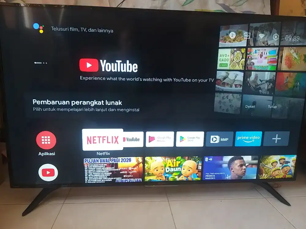 Led Sharp 50 inc Android Dgtl 4K Apik Top!