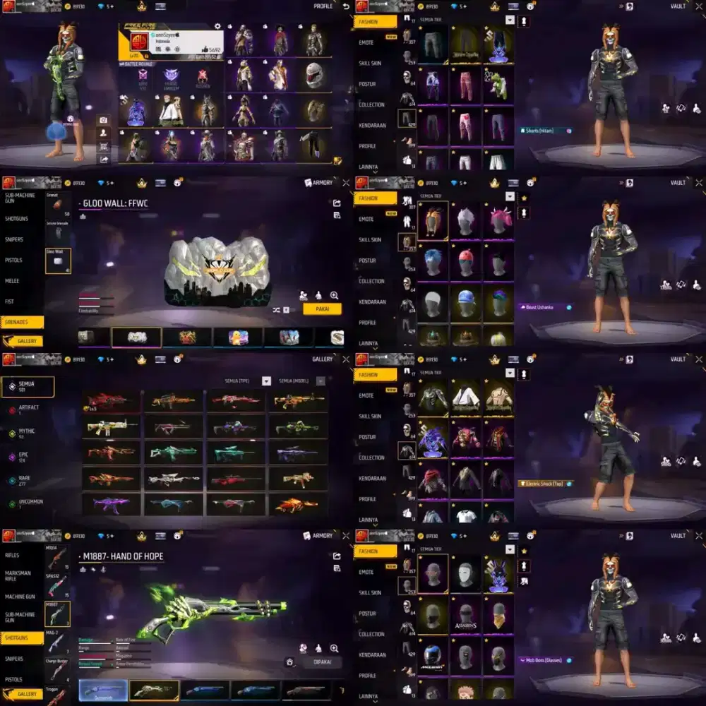 jual Akun FF Ready ya Akun FF murah Real Amanah & Tepercaya 100% Asli