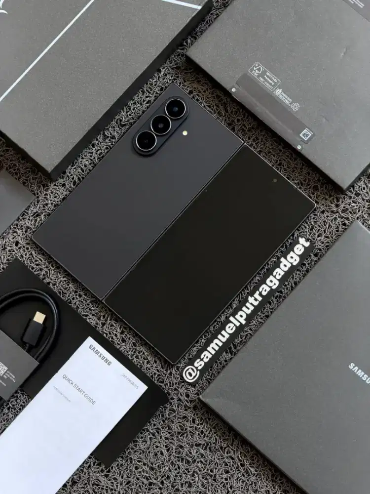 Samsung Galaxy Z Fold 7 Jet Black 512gb Fullset Garansi