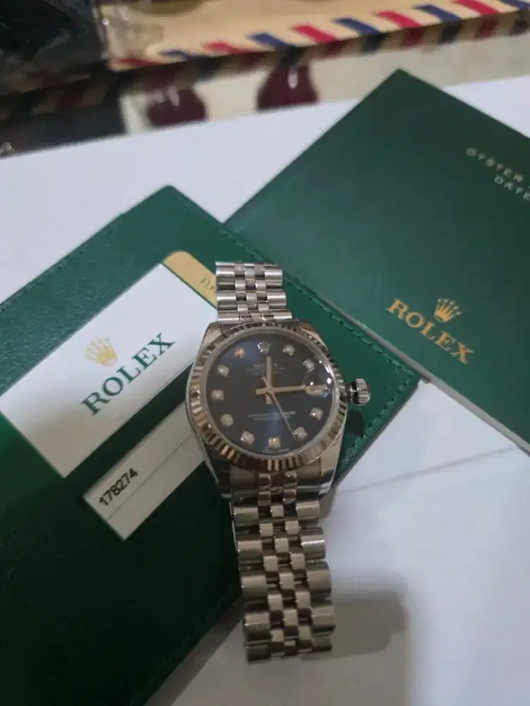 Rolex Datejust Lady 31mm Diamond Blue