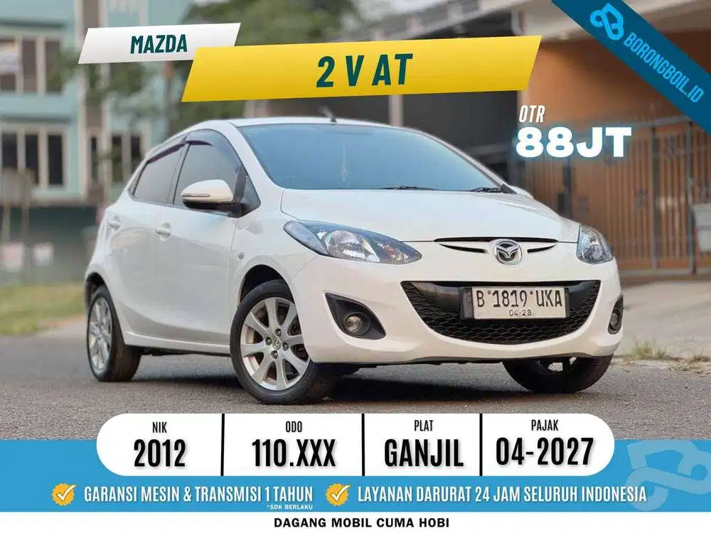 Mazda 2 v At 2012 Bensin