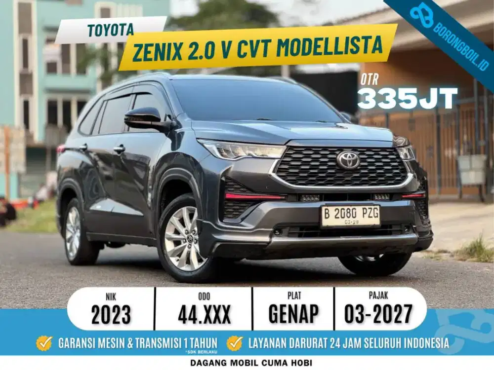 Zenix 2.0 V cvt 2023 upgrade modelista