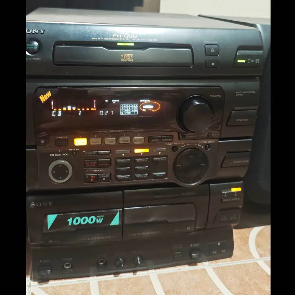Sony FH-G80 Set Head dan Speaker LR