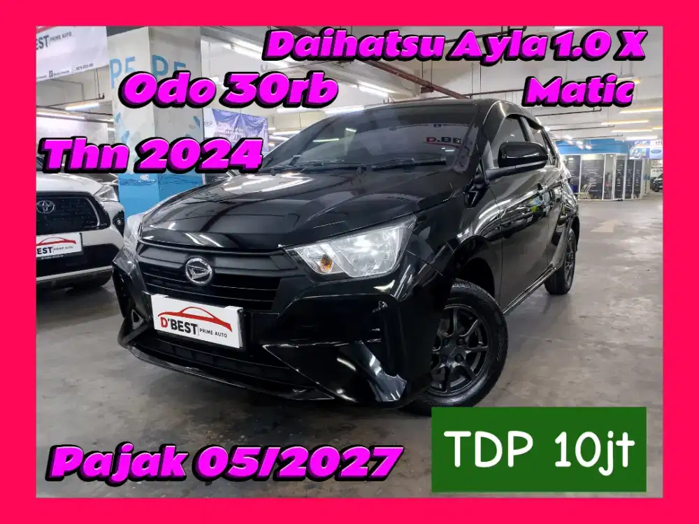 Daihatsu New Ayla 1.0 X Matic 2024