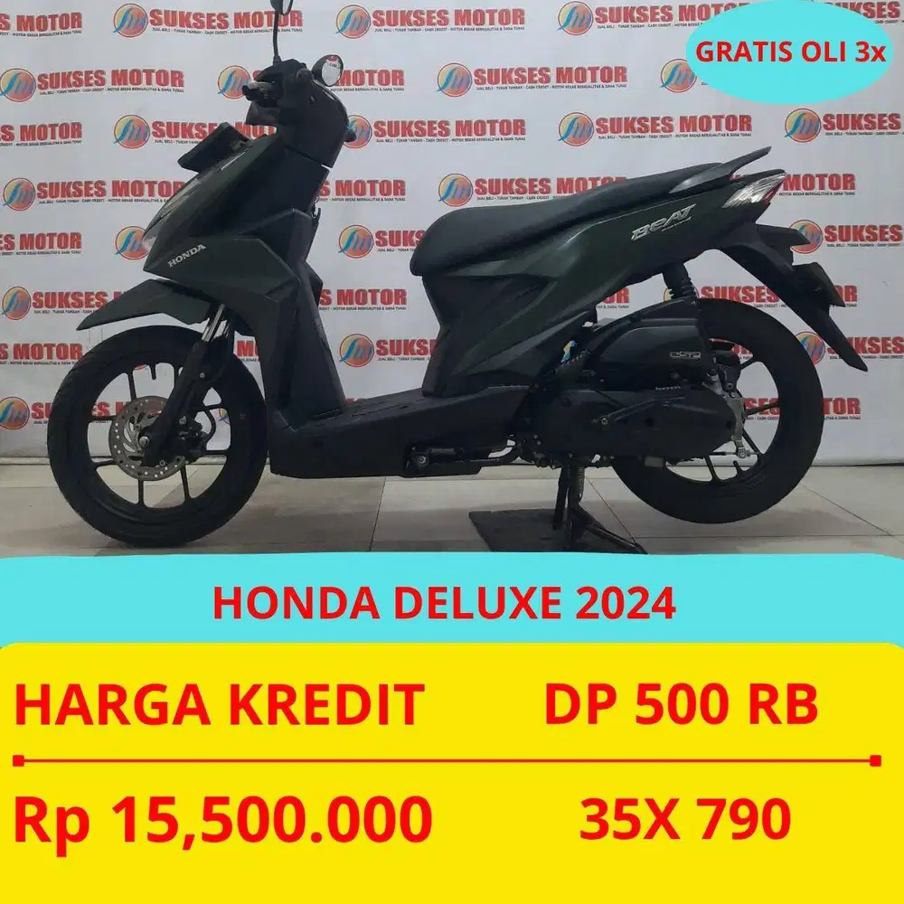 HONDA BEAT DELUXE 2024 DP MURAH 500 RIBU GUYS
