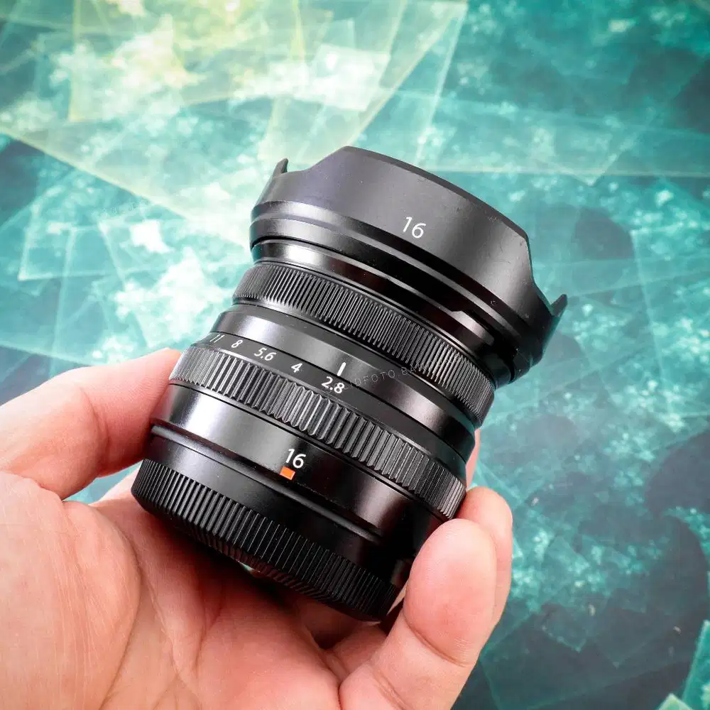 Fujinon XF 16mm F2.8 R WR. Used. Fullset. Ex FFID. Fuji Fujifilm