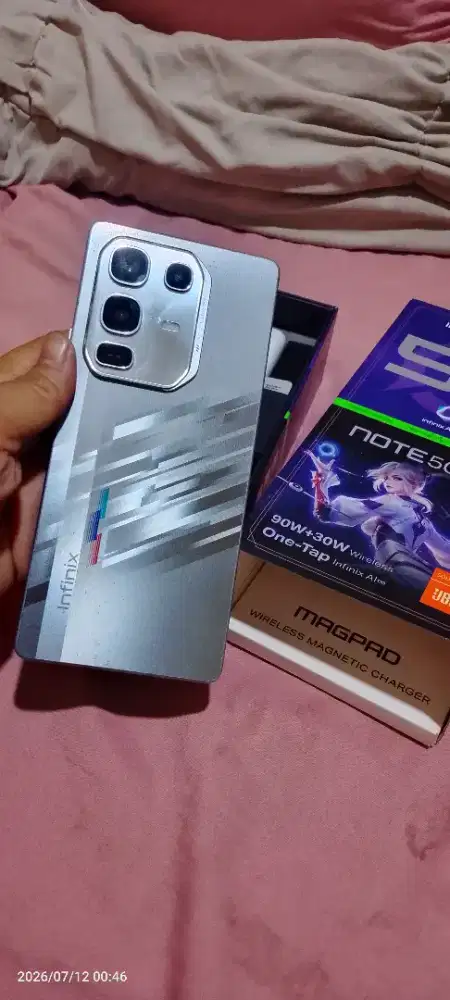 Infinix note 50 pro ram 8/256gb racing edition garansi on muluss
