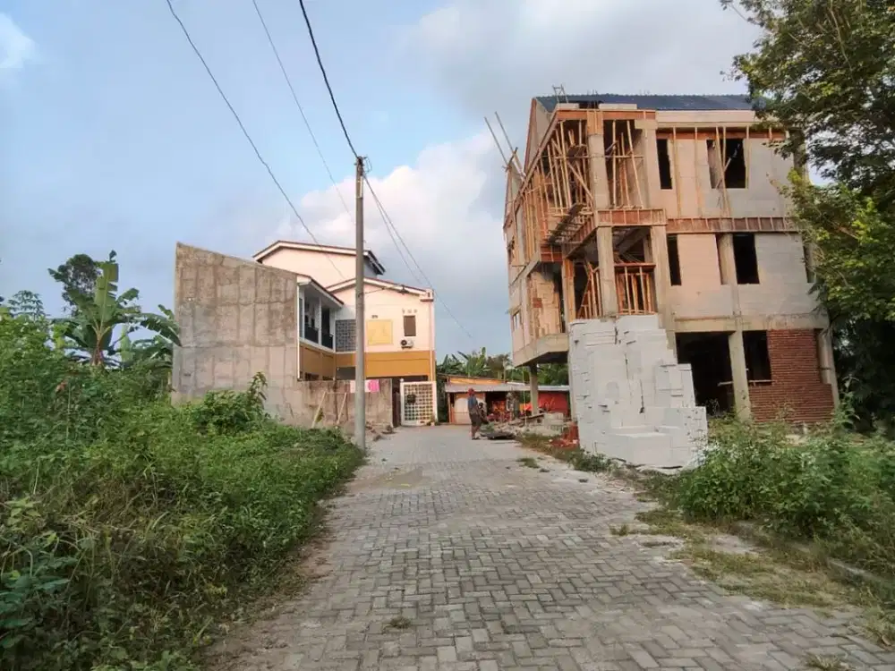 Di Jual Tanah Strategis Lingkungan Kost, Sekolah Area Selatan Kampus UII Jalan Kaliurang Ngaglik Sleman