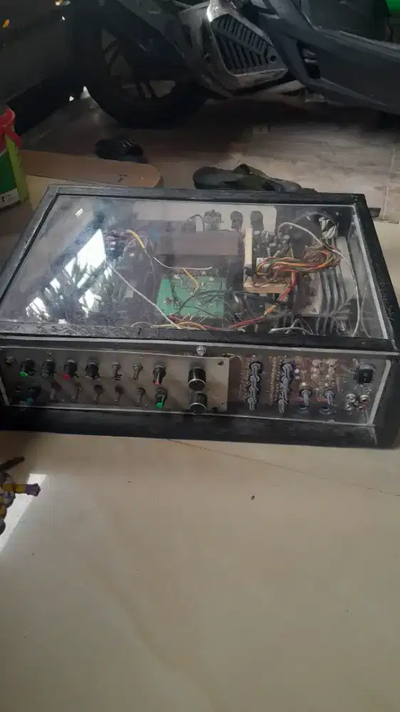 amplifier rakitan travo 7a murni