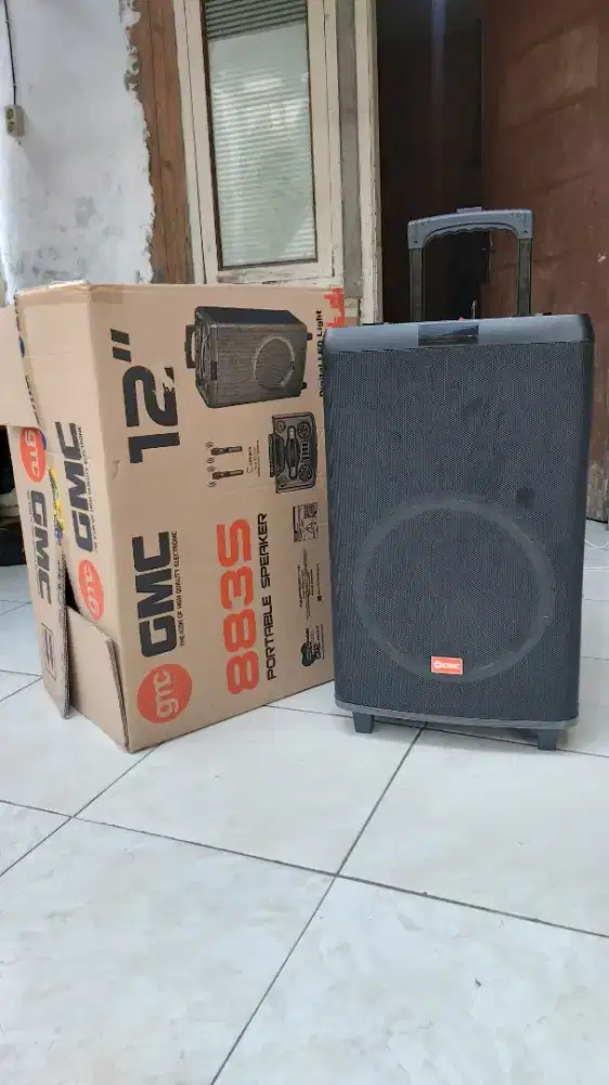 Speaker portabel GMC 883S like new
