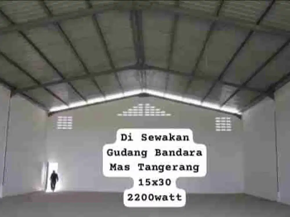 D sewa gudang bandara mas