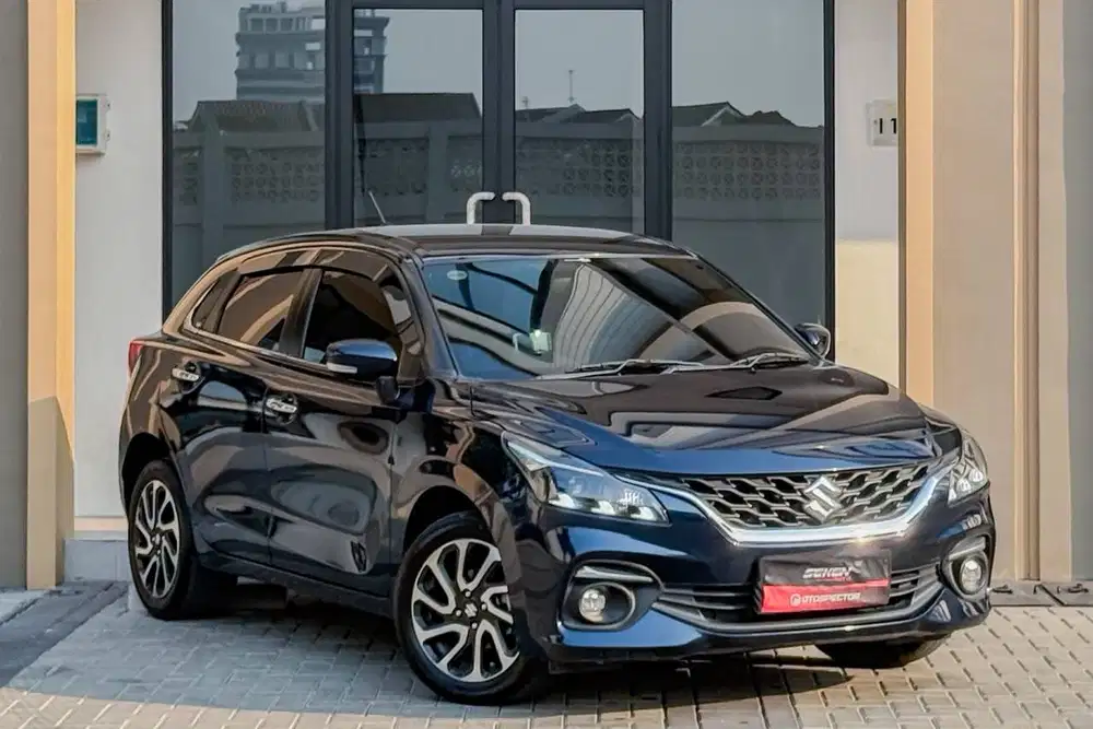 Suzuki Baleno 1.5 Hatchback AT Matic 2022 Biru Metalik. FULL RECORD!!!
