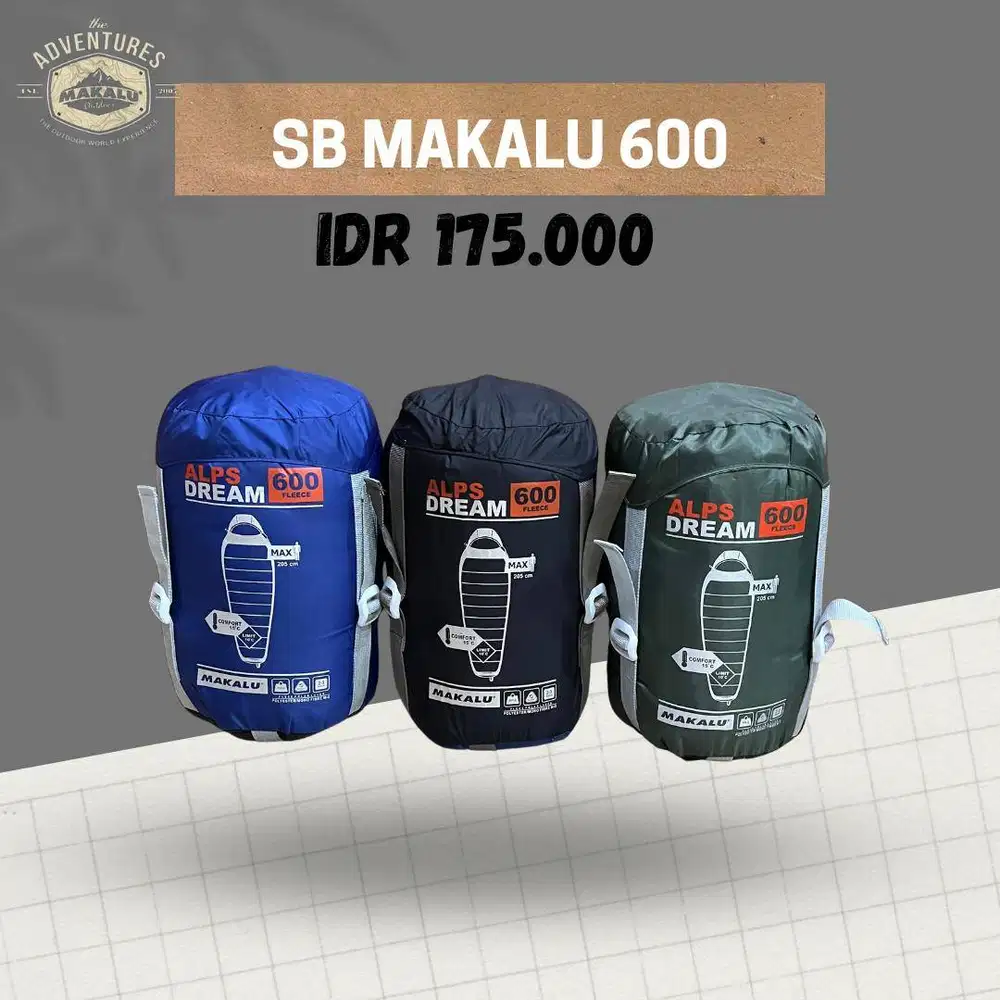 Sleeping Bag Makalu Alpens Dream 600