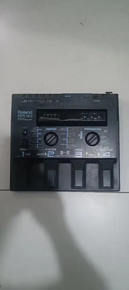 roland gr 30 nyala normal kelengkapan efek n adaptor non ori