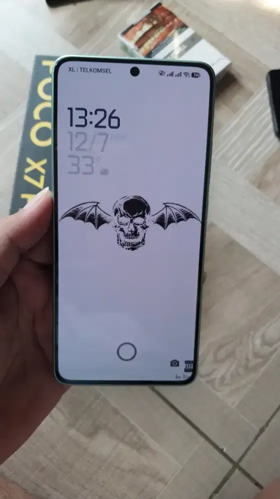 Poco X7 pro 12/528 fullset lumayan mulus no minus