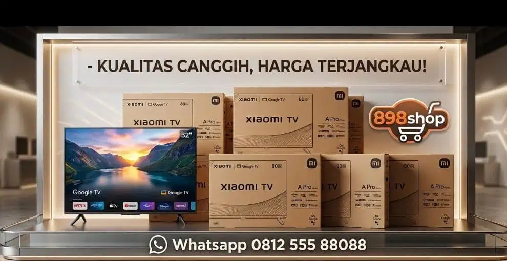 Xiaomi TV 32 Google TV Android Digital TV HDMI Dolby Remote Vo