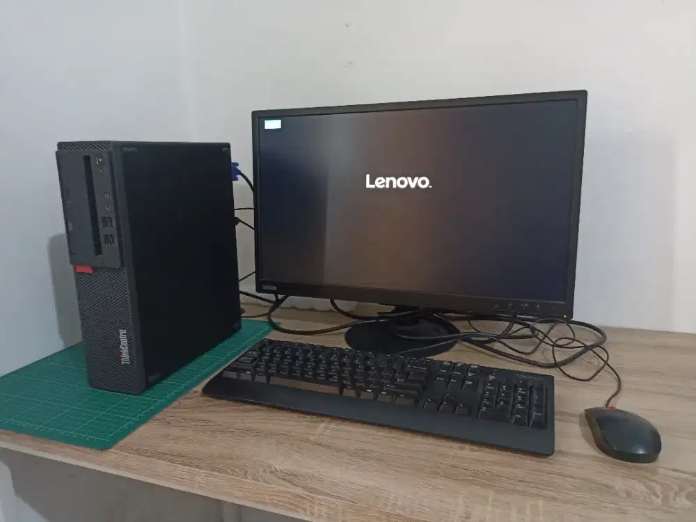 Full Set PC Monitor Core i5 Gen7 RAM 16GB SSD 512GB