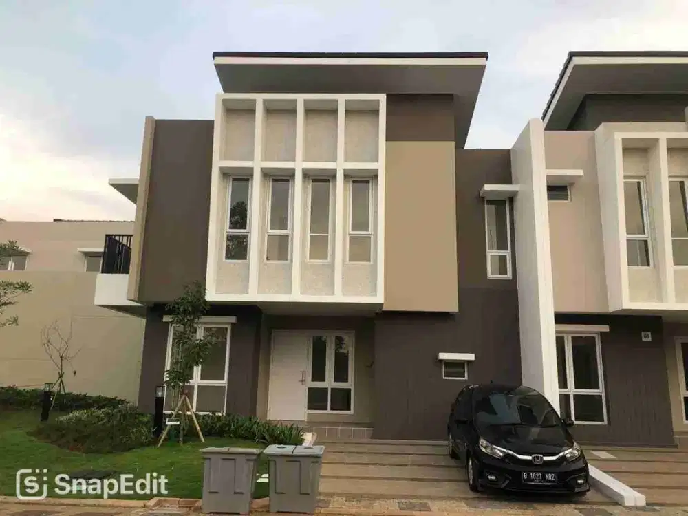 jual cepat rumah cantik view danau rossini symphonia