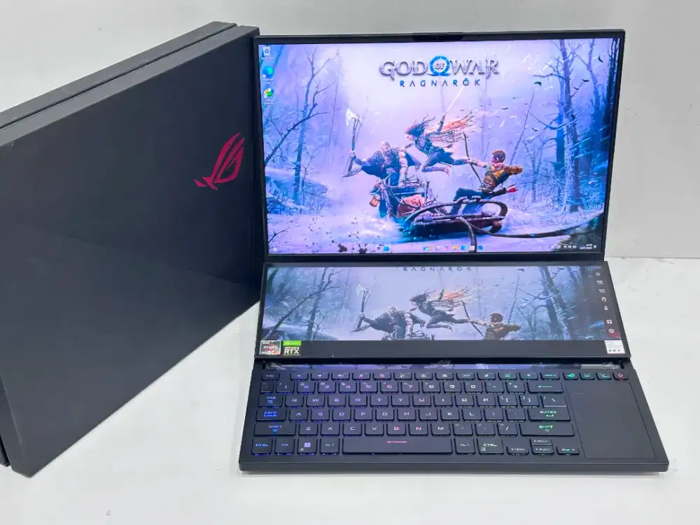 Asus rog zephyrus duo 16 gx650rx ryzen 9-6900hx rtx3080Ti 16gb ram32gb