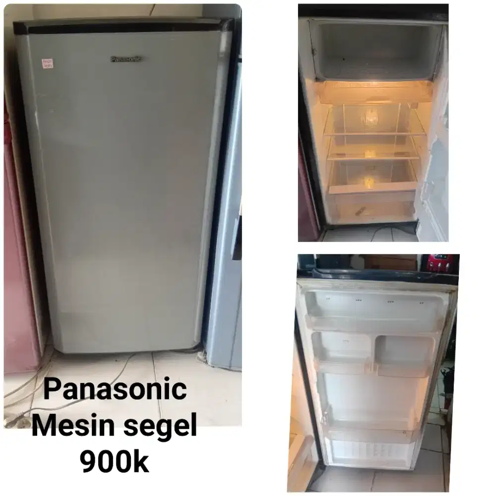 Kulkas PANASONIC bekas bergaransi