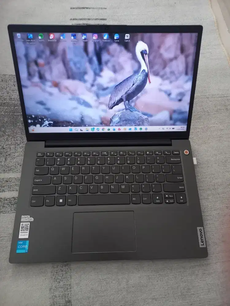 DIJUAL LAPTOP LENOVO V14 G4 IRU Intel i3 Gen 13 Like New