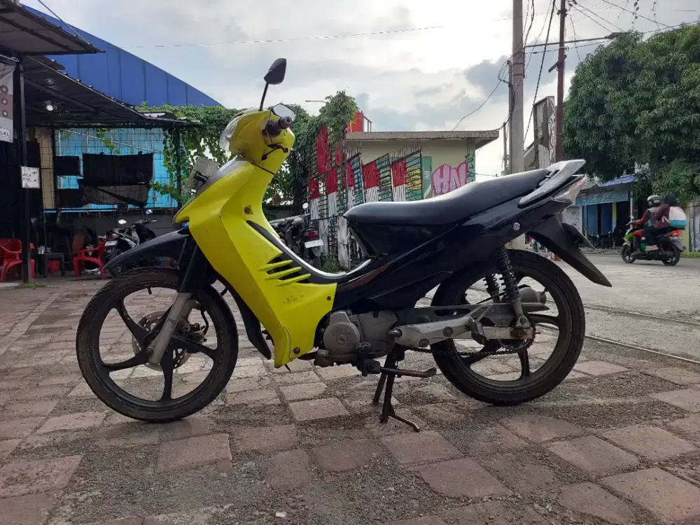 Shigun 125cc PAJAK HIDUP pAnjang Non Kopling Kuning Asli