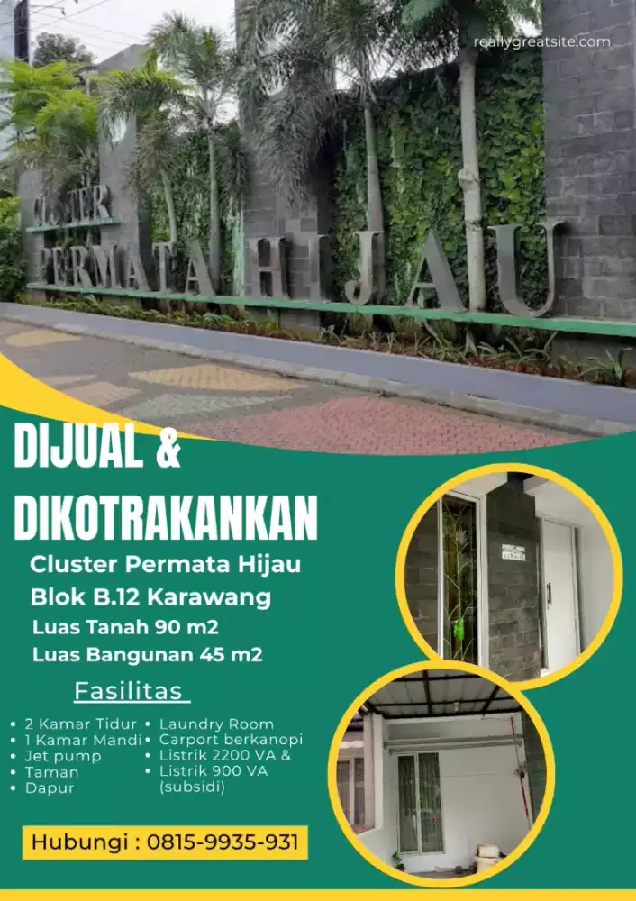 Dijual/dikontrakan
