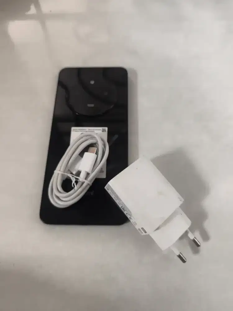 Redmi 14c 6/128 hitam mulus hp charger
