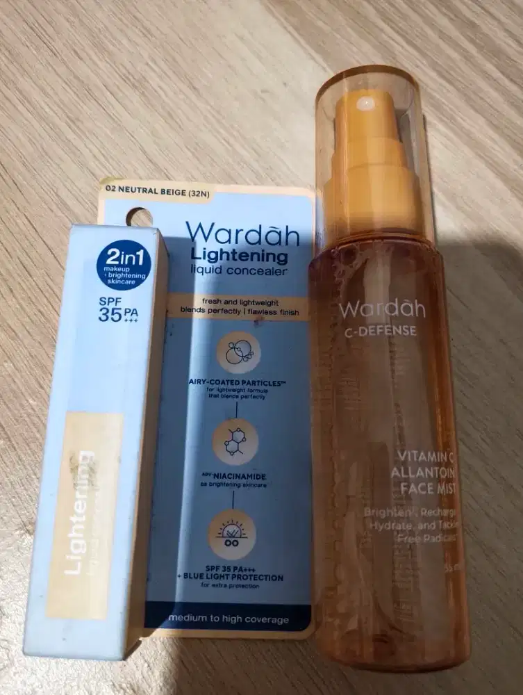 Wardah concealer dan serum VIT.C (baru)