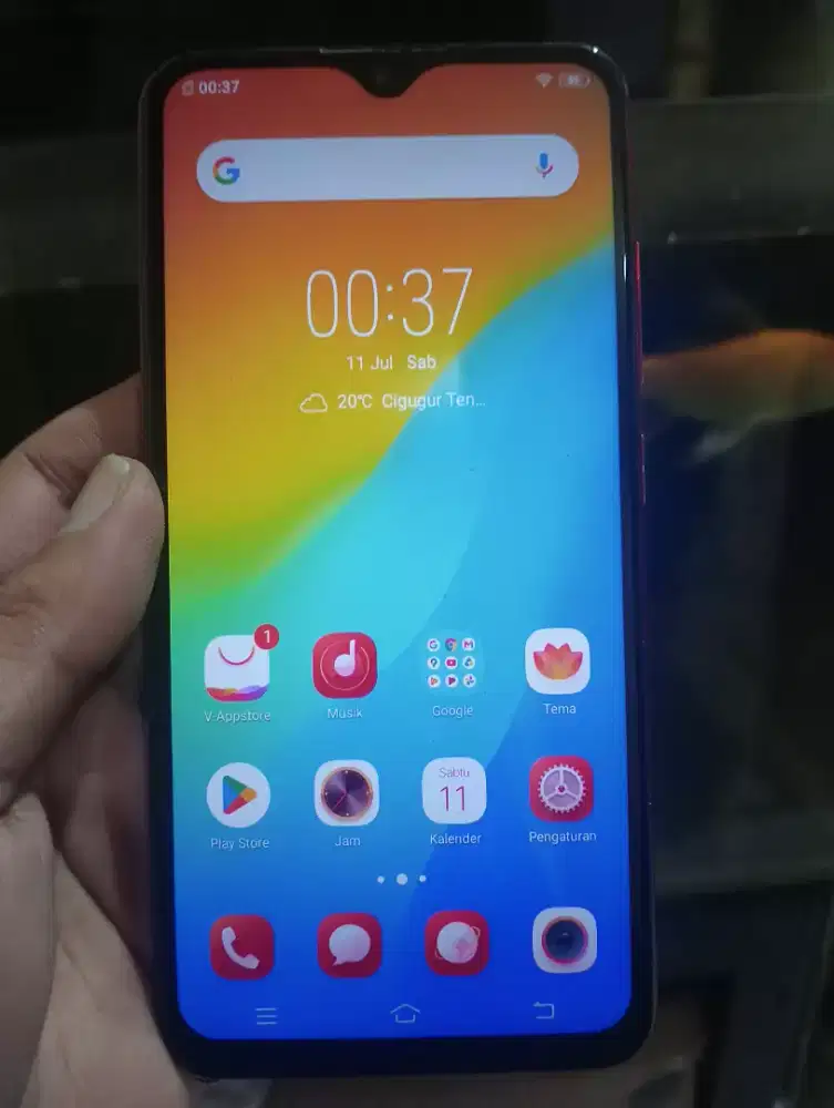 Vivo Y95 4G 4/64 layar 6.2 inchi mulus