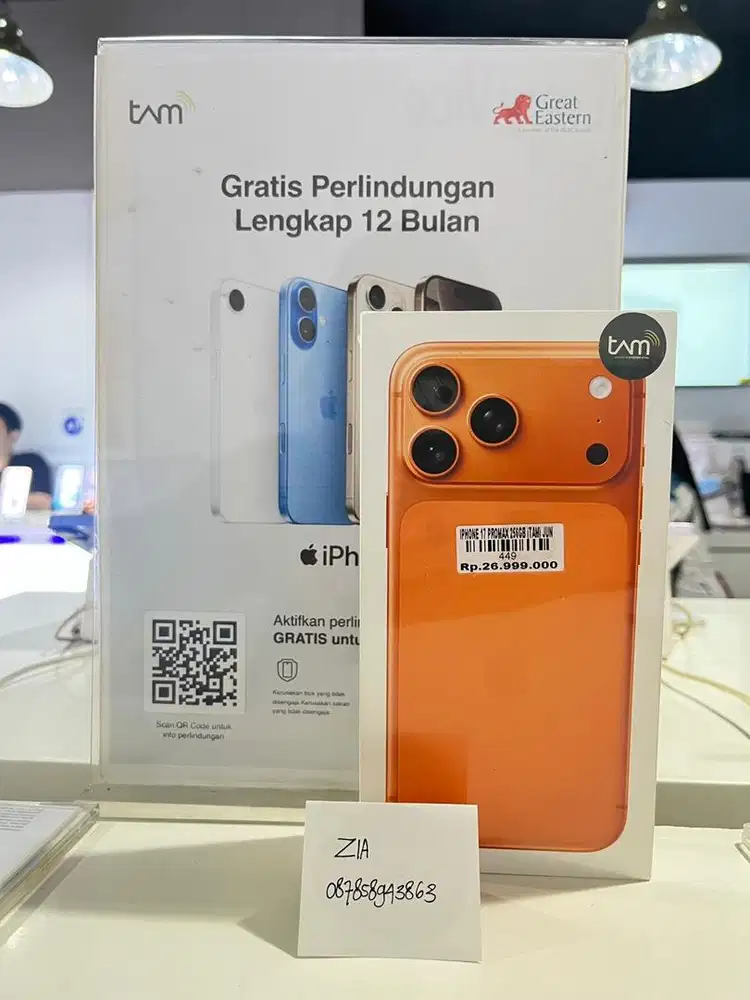 Iphone 17 promax 256gb ATLANTIS DAHSYAT