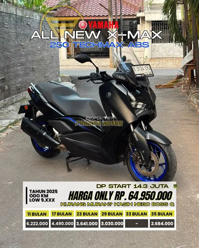 YAMAHA ALL NEW X-MAX 250 ABS 2025