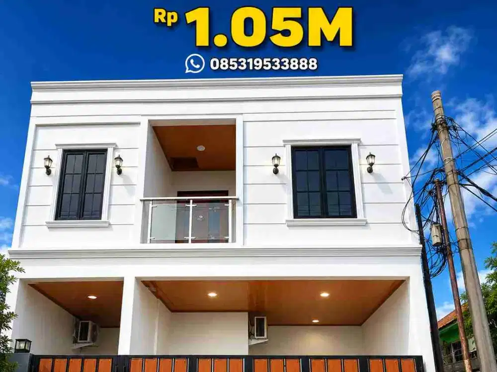 Wilson Rumah baru uk 6x10 semi furnish poris indah