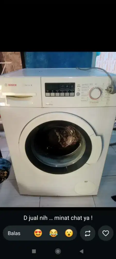 Mesin cuci Merk bosch