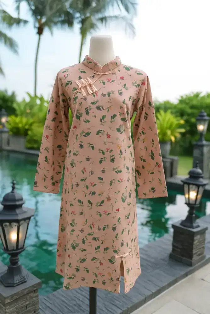 Baju congsam kain lembut