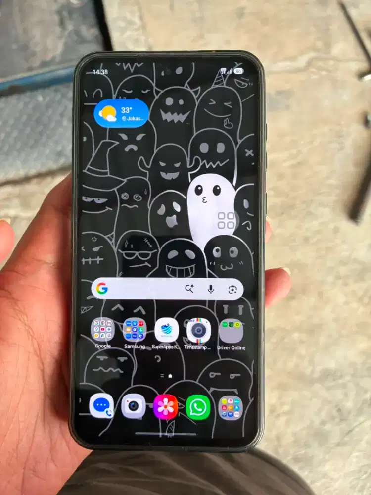 Samsung a55 Fullset Ram 12/256
