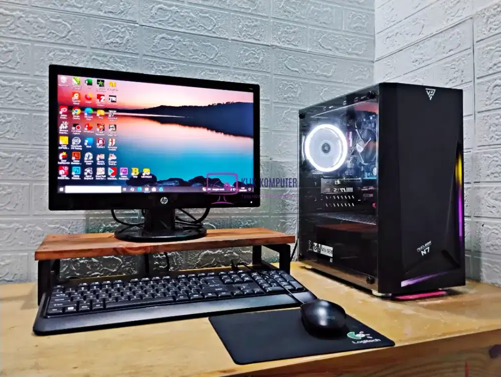 PC Gaming Editing Hemat i5 Siap Pakai