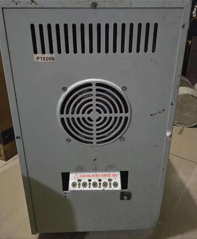 stabilizer powell 10 kva kondisi bekas tpstabilizer powbagus dan mulus