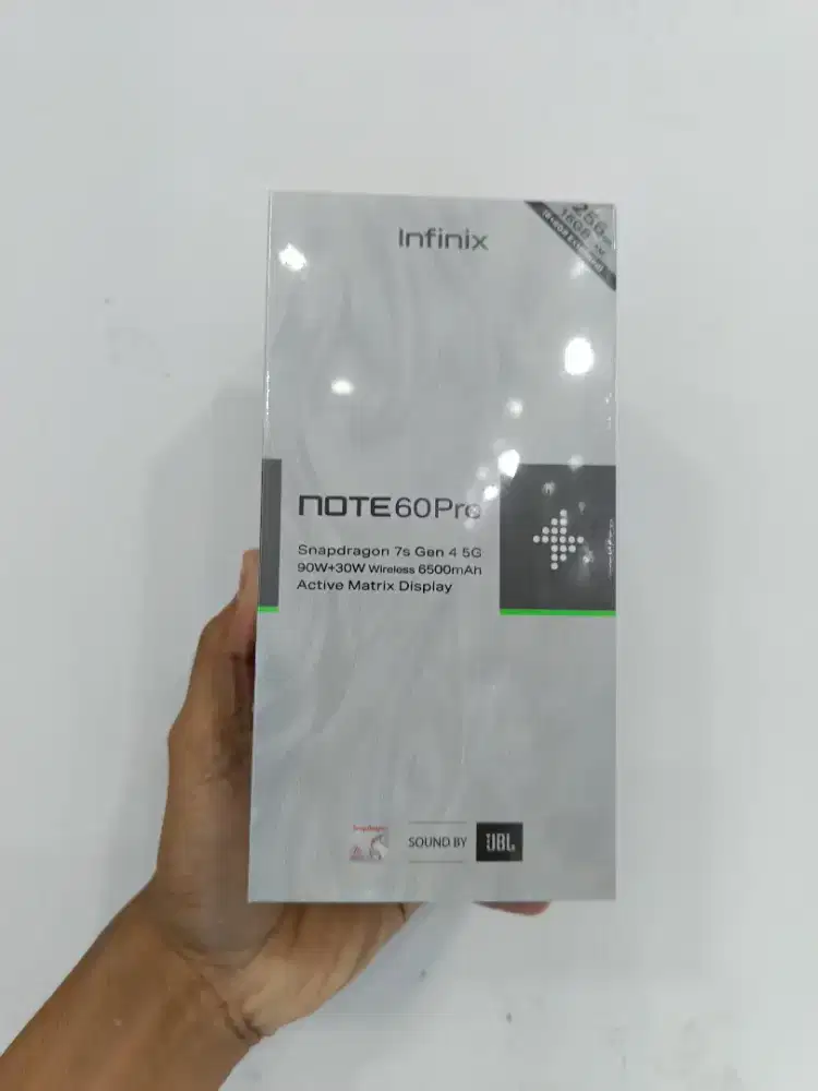 { BARU/SEGEL } INFINIX NOTE 60 PRO RAM 16GB/256GB | GARANSI RESMI COD