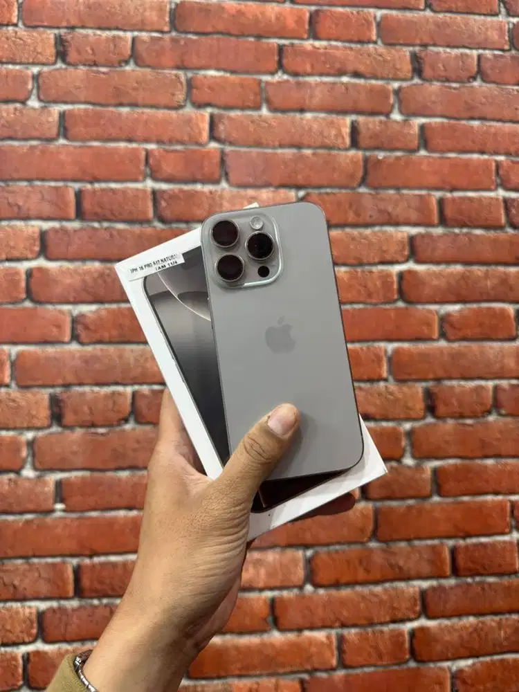 iphone 16 pro 512 natural ibox second
