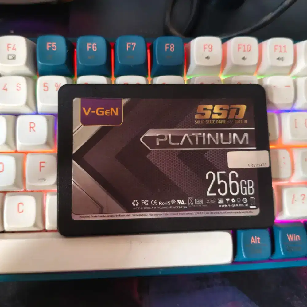 SSD V-GEN 256gb SATA Original 100%
