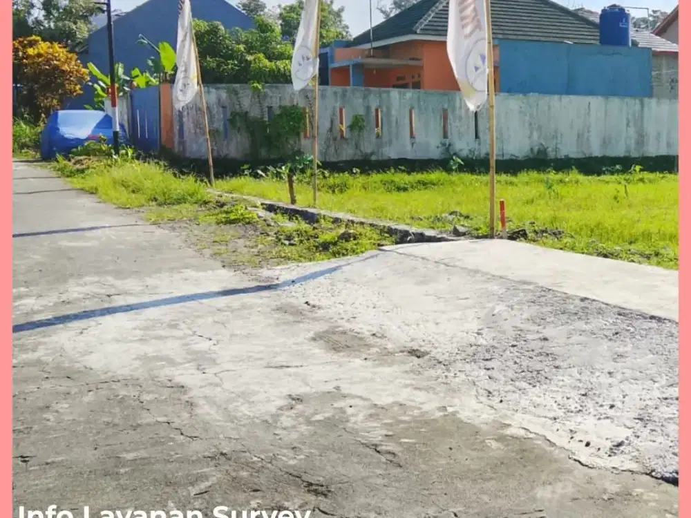 Timur Pasar Gentan Tanah Jogja Kaliurang 300 Jutaan