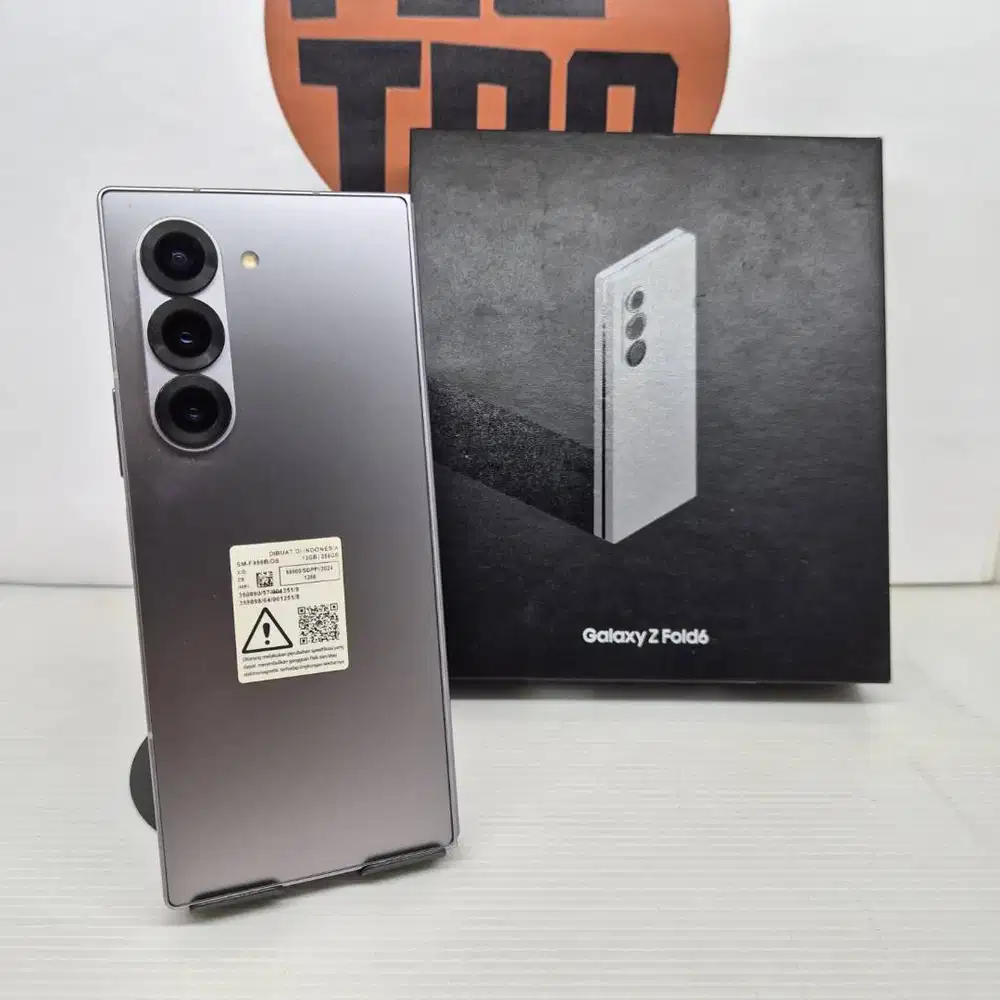 Samsung Z FOLD 6 12/256gb SILVER FULLSET Mulus No Minus