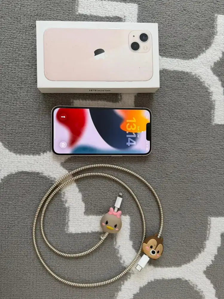 iPhone 13 Pink 128GB Fullset Original ibox