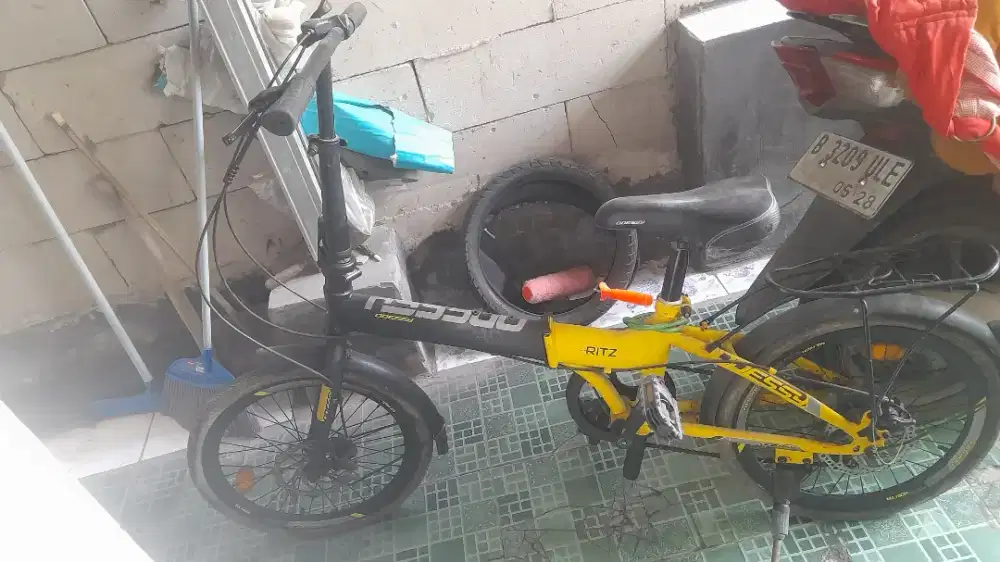 Sepeda lipat odeesy ritz Sepeda 7