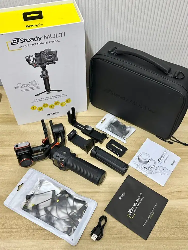 Stabilizer gimbal kamera bsteady multimate
