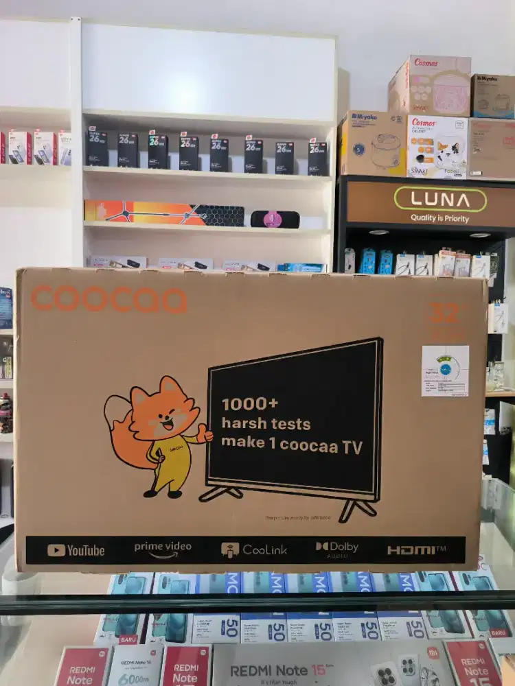 Tv Cooca 32S3U 32Inch Smart Barang Baru & Bergaransi Resmi