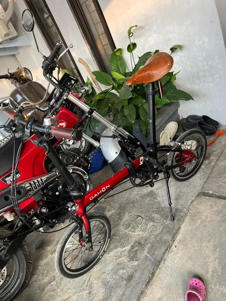 Dijual sepeda lipat dahon k3 original kondisi siap pakai like new